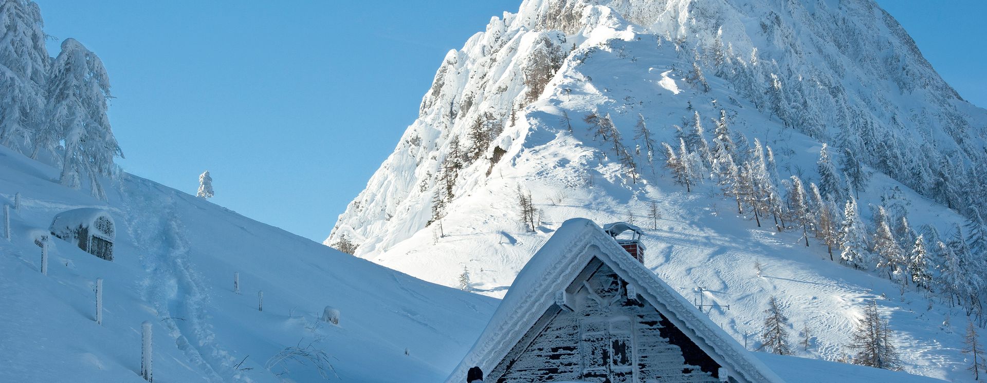 Österreichs verschneite Alpen