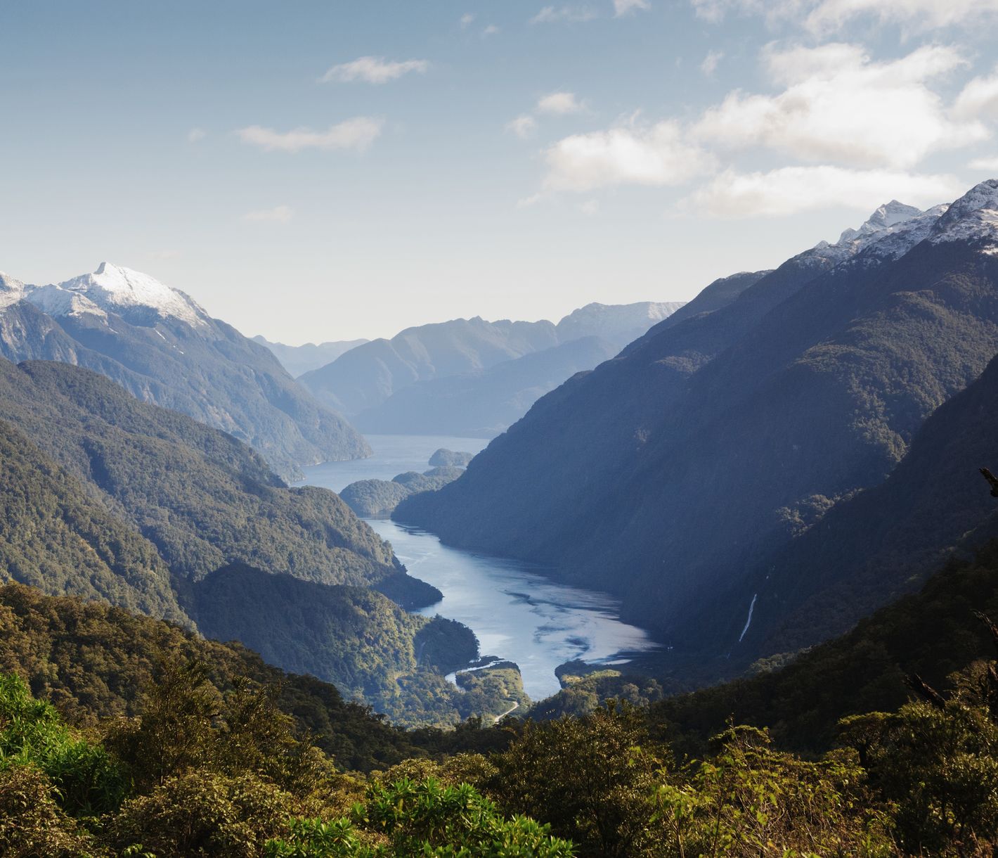 Sicht auf den Doubtful Sound