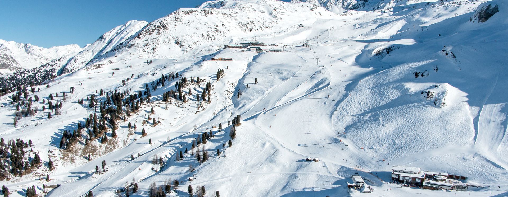 Domaine skiable dans la Paznauntal