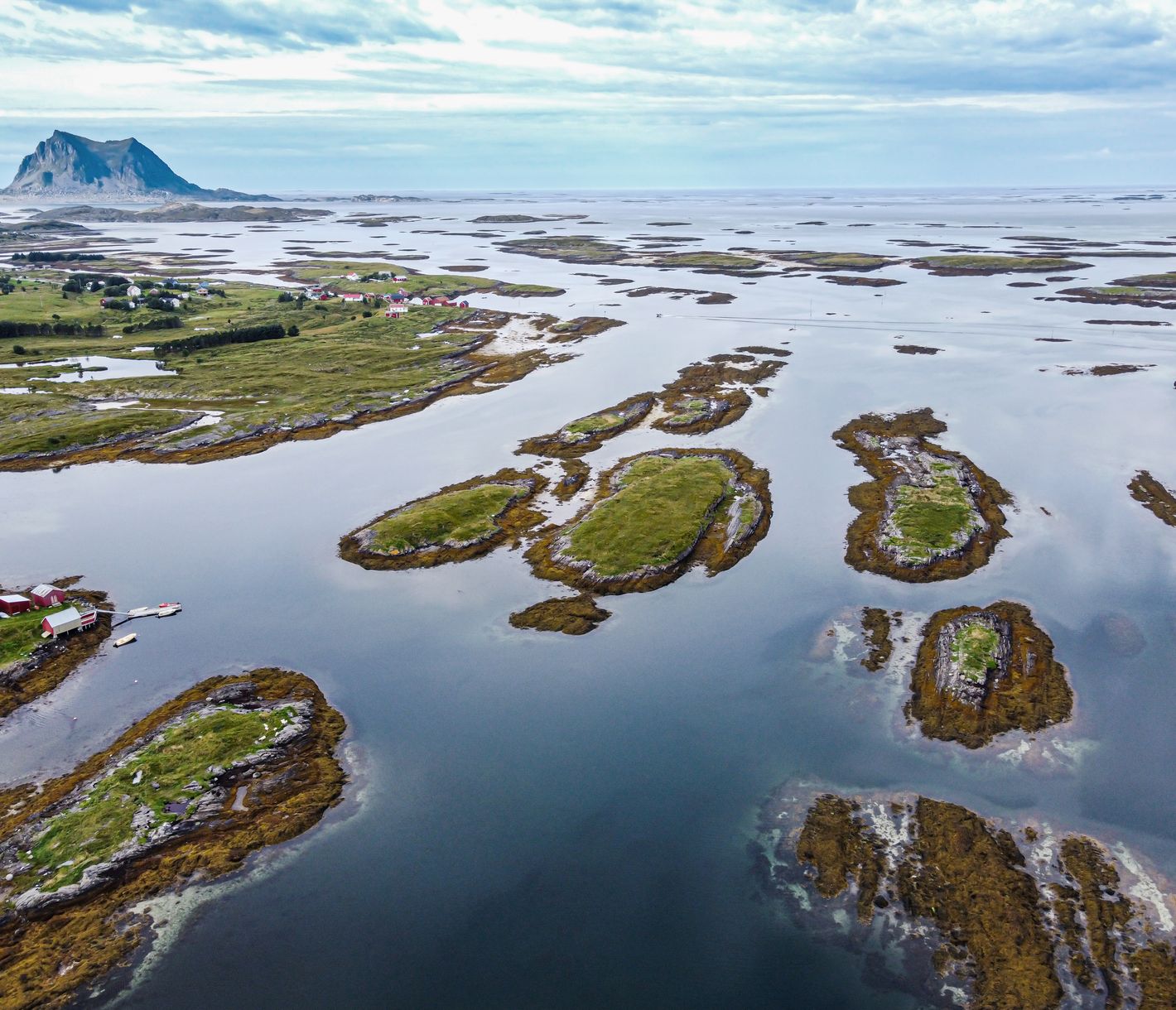 Inselchen und Inseln im Vega-Archipel