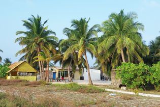 Fischerdorf auf Thulhaadhoo