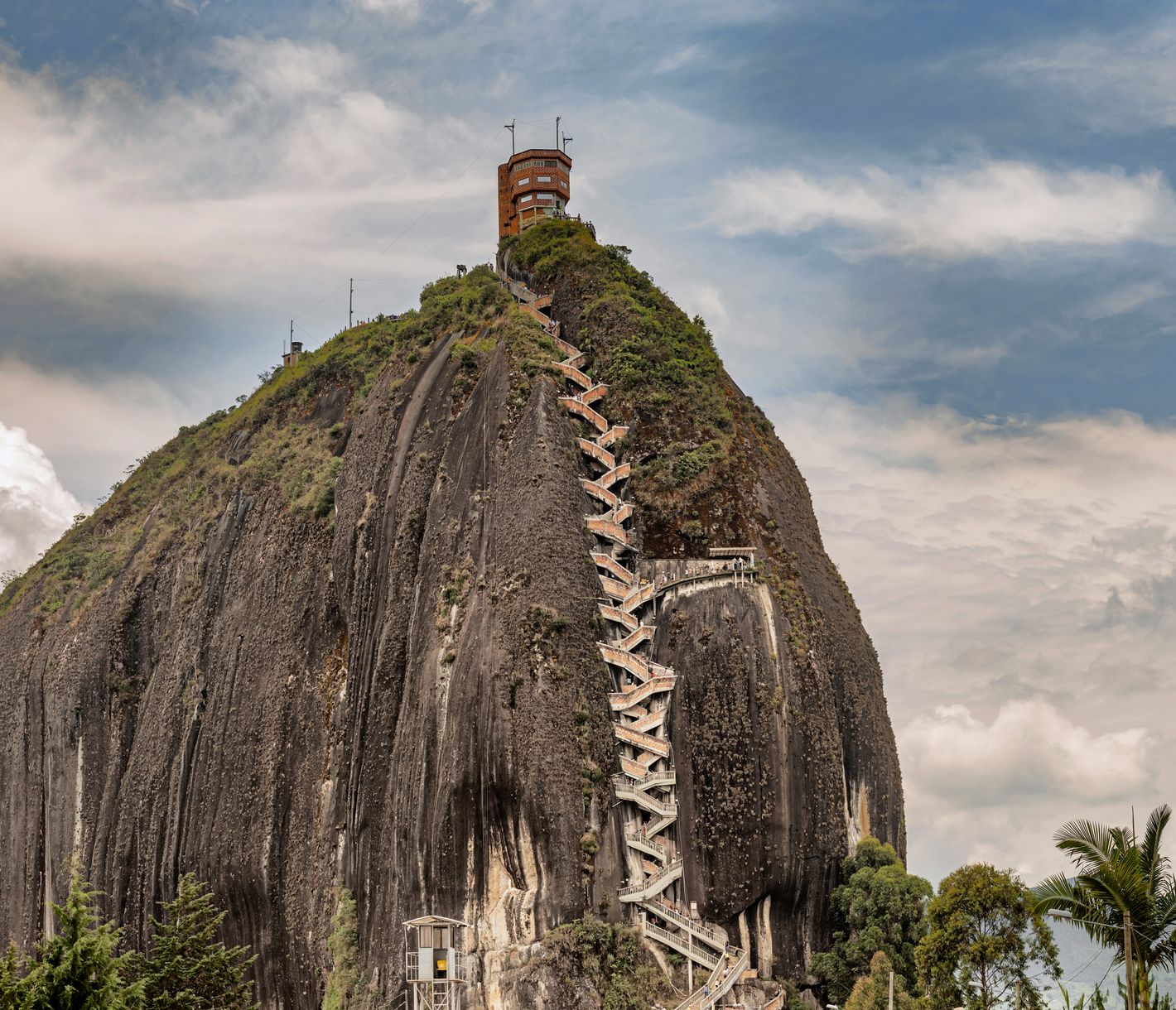 Der Felsen von Guatapé