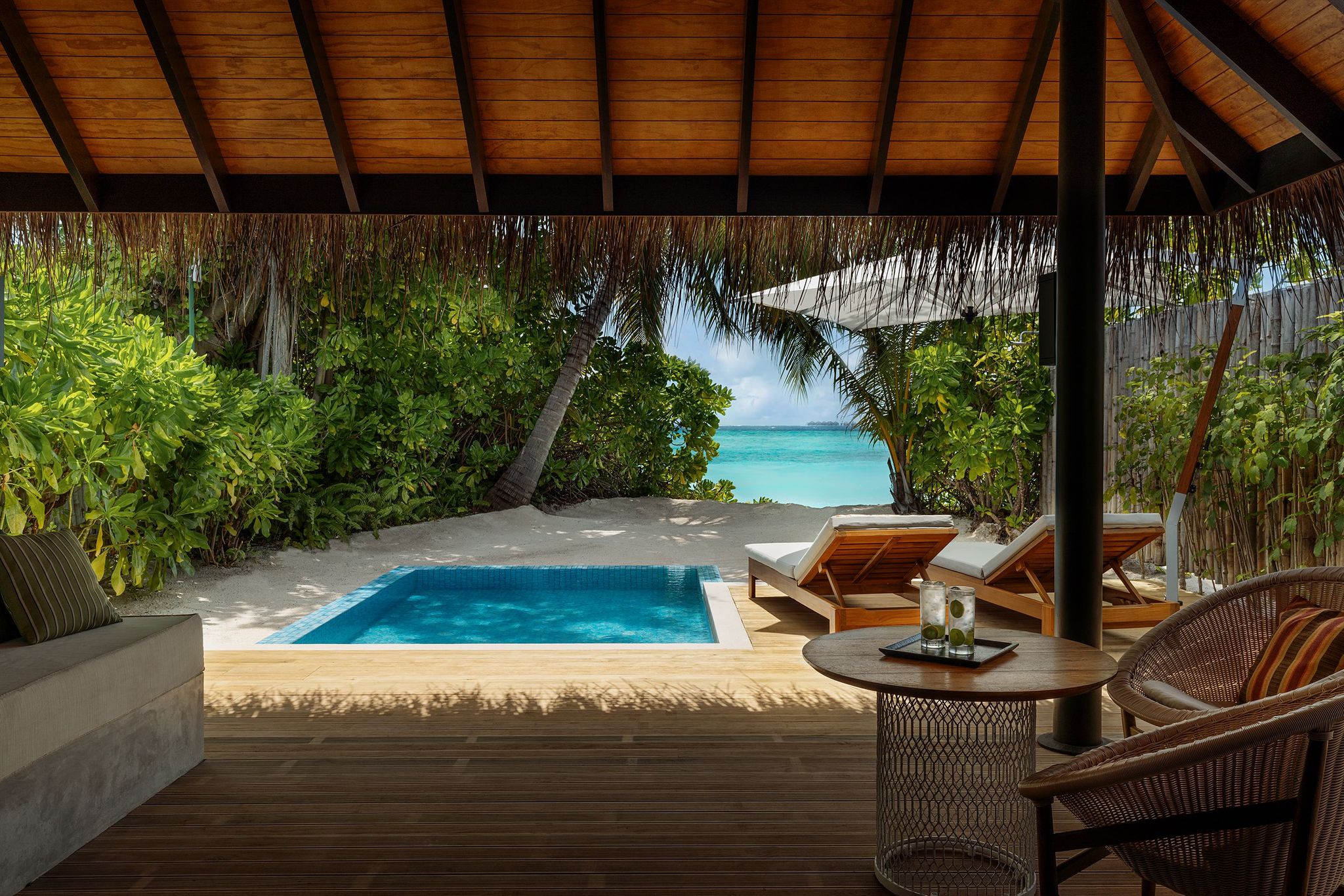 Beach Villa mit Pool