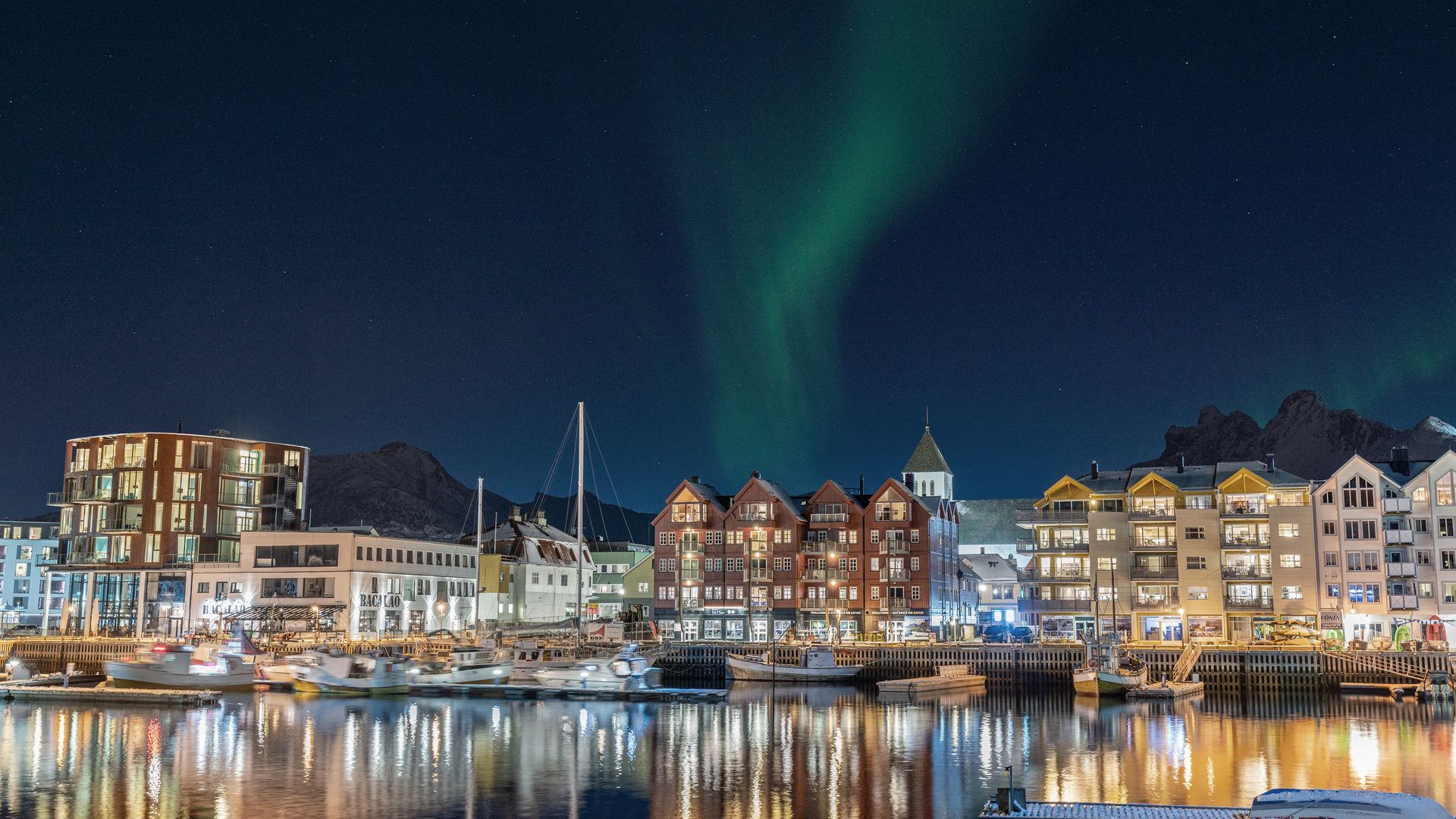 Svolvaer, der Hauptort der Lofoten