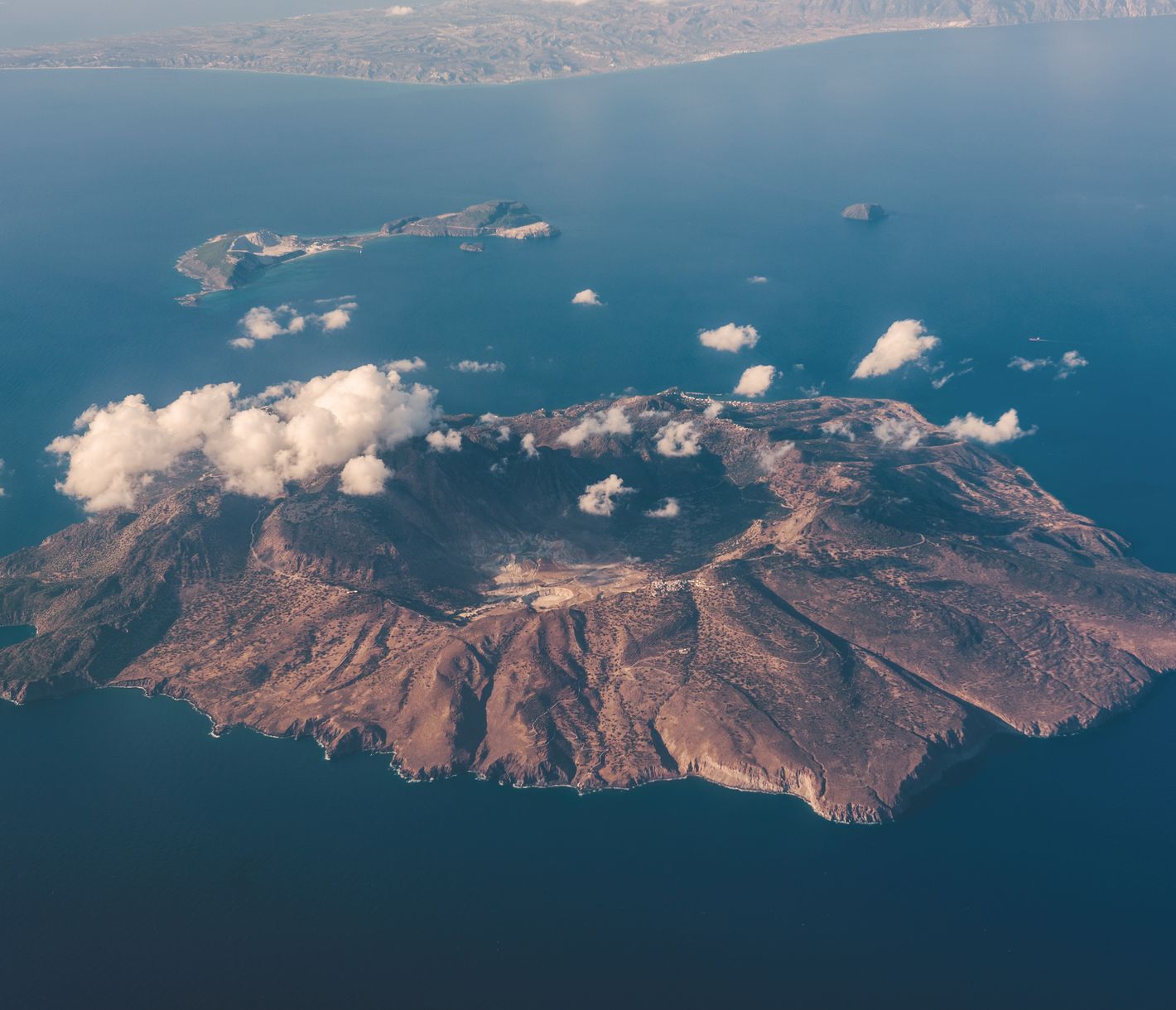 Nisyros ist – offensichtlich – vulkanischen Ursprungs.