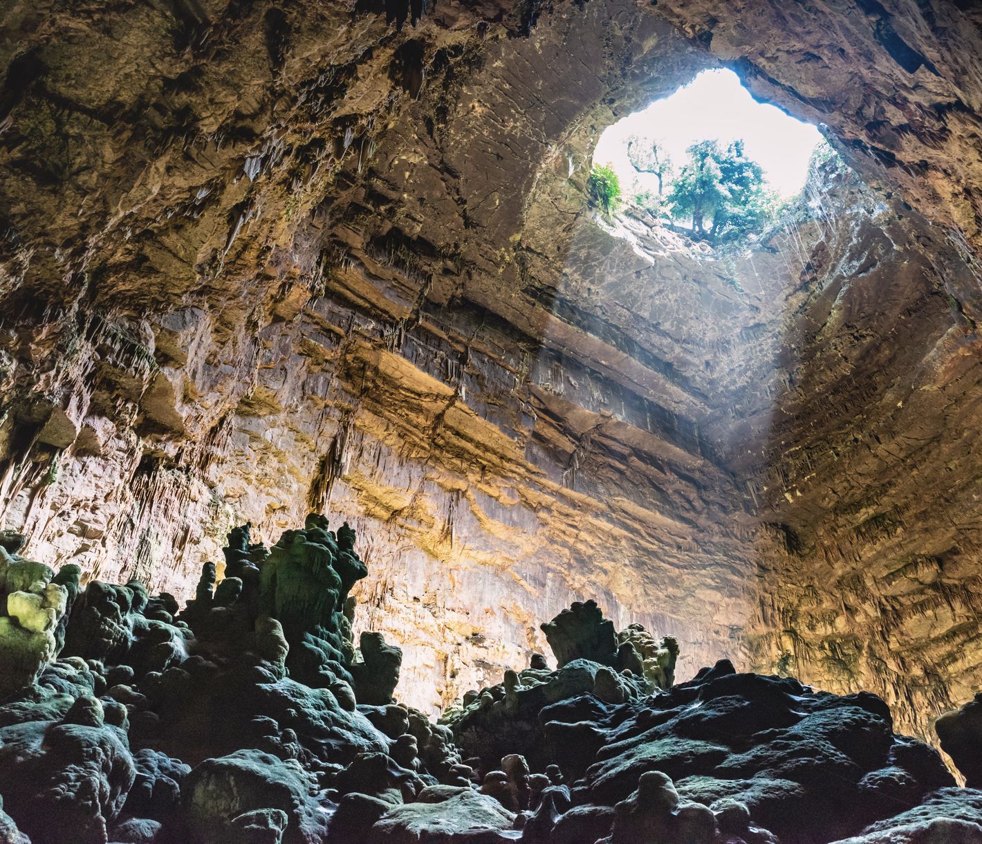 Die Höhlen von Castellana