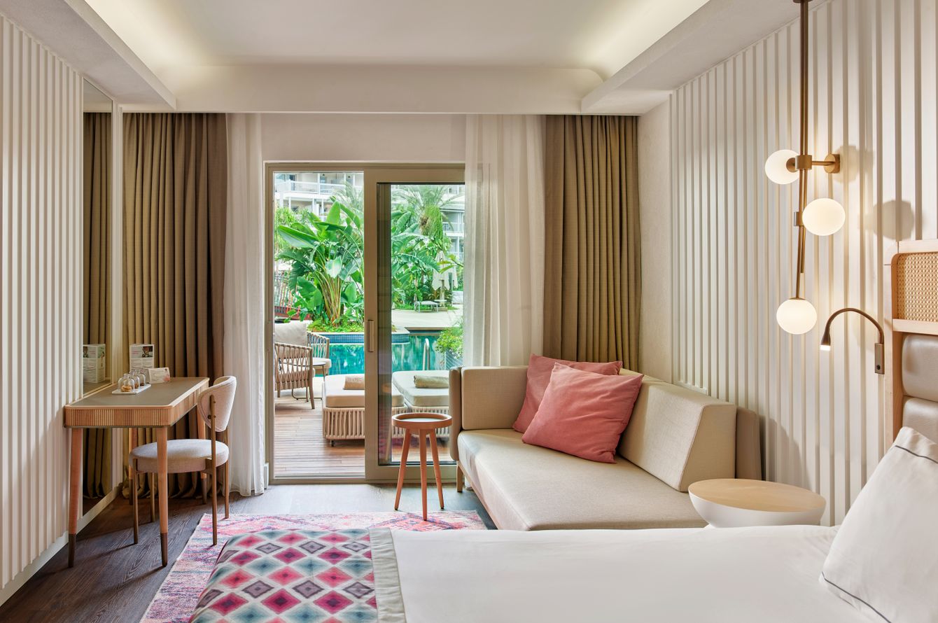 Deluxe-Zimmer Swim-Up Lagoon