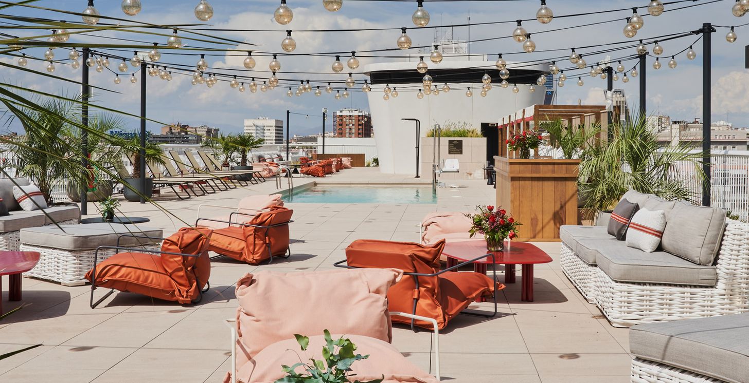 Terrasse de toit