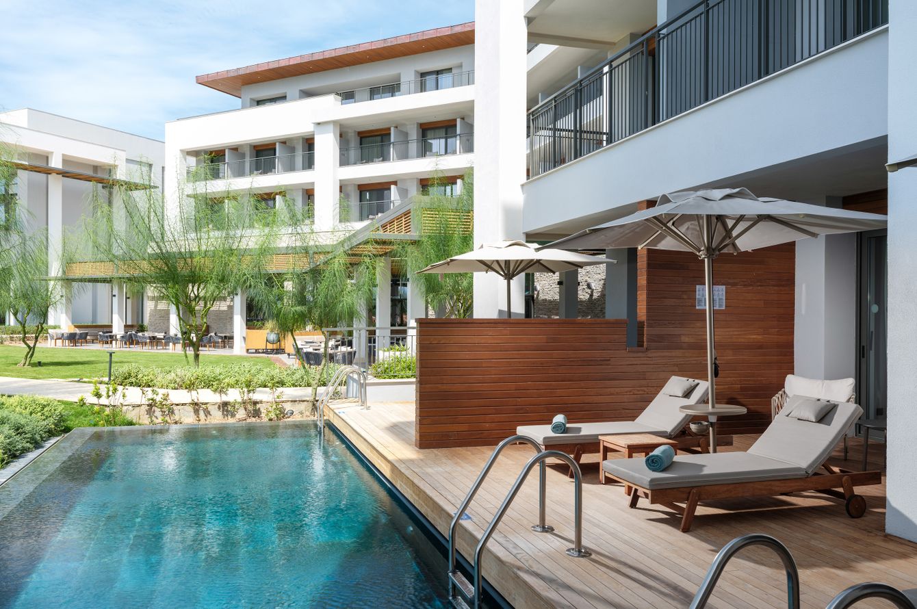 Deluxe-Zimmer Swim-Up Meersicht