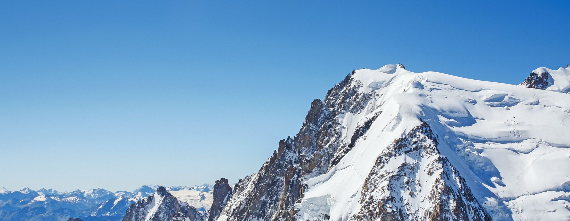 Aussicht vom Mont-Blanc