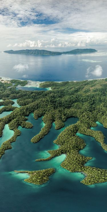 Le labyrinthe des îles Raja Ampat