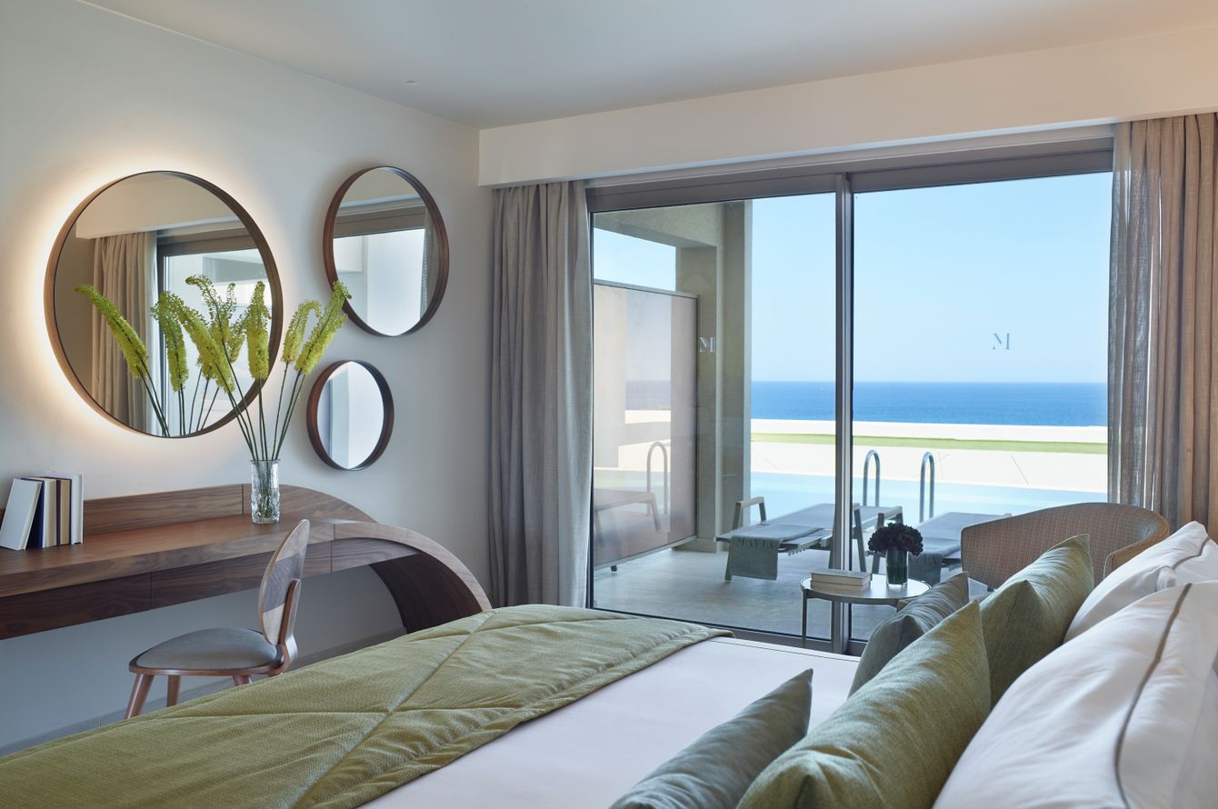 Doppelzimmer Deluxe Swim Up mit Meersicht