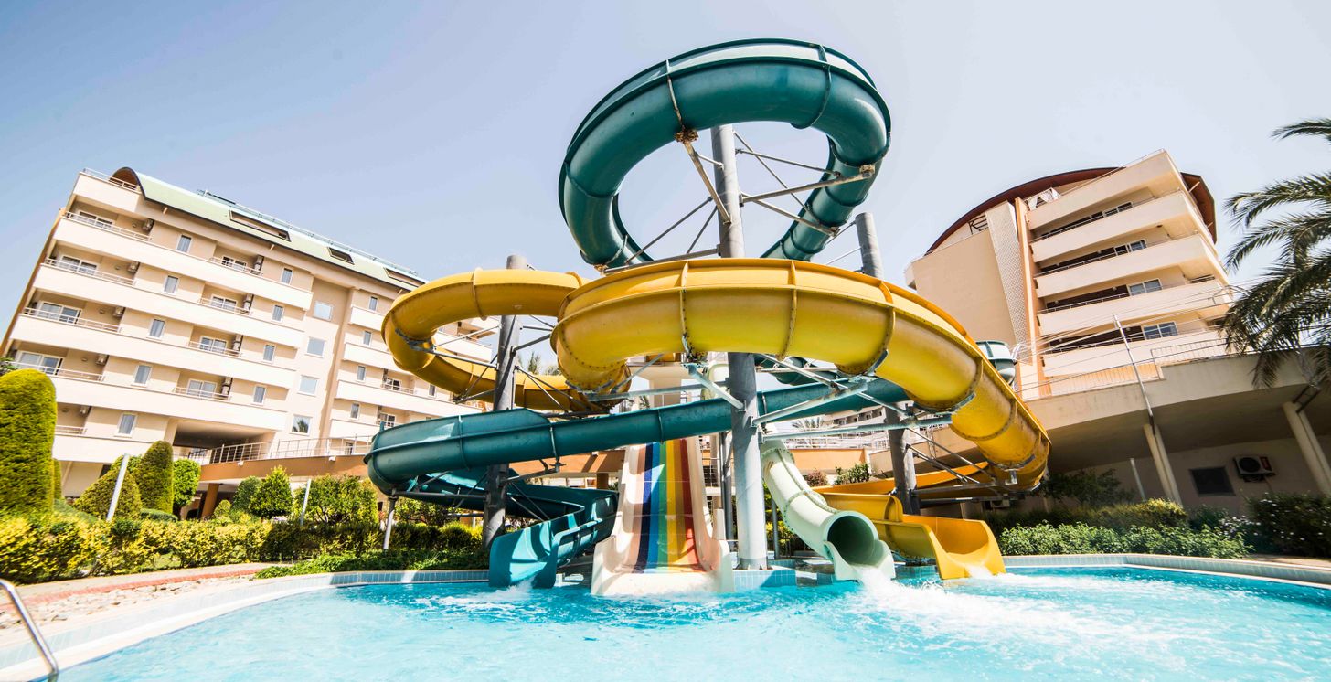 Toboggans aquatiques