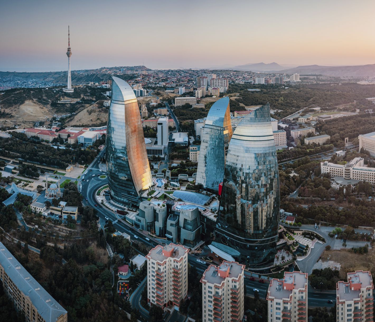Flame Towers Baku
