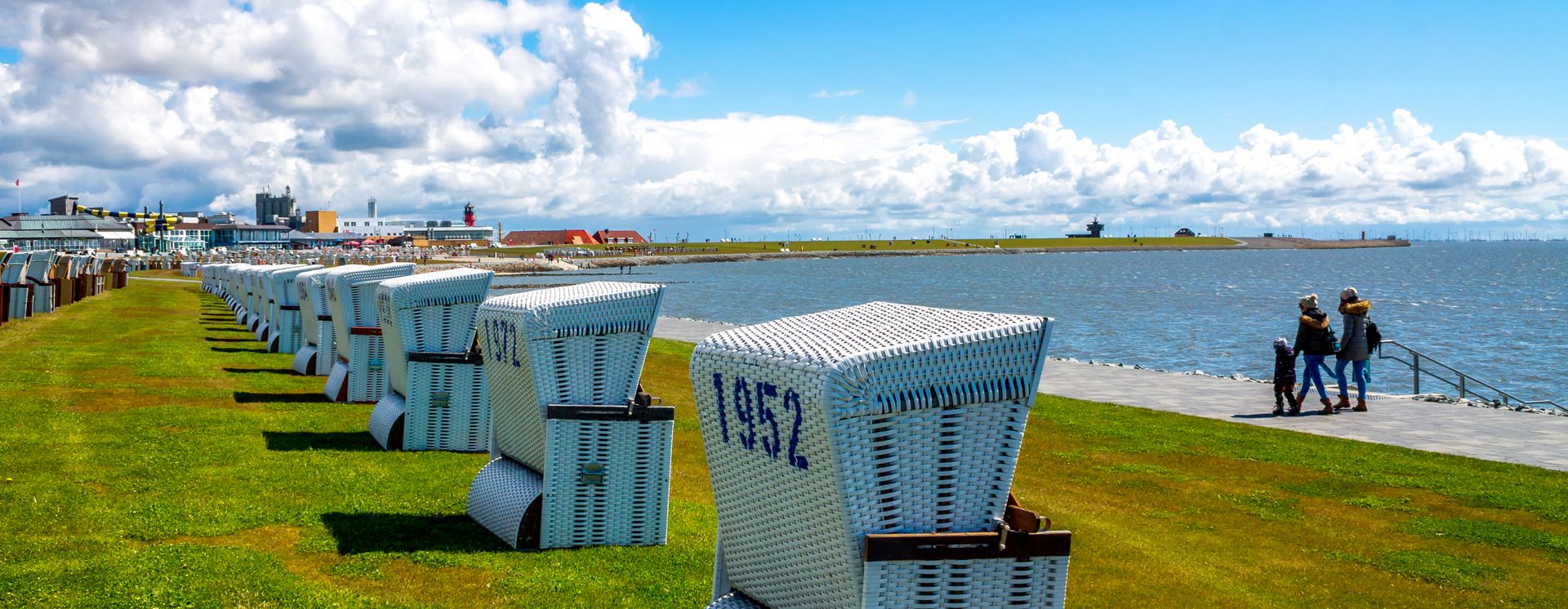Strandkörbe in Büsum