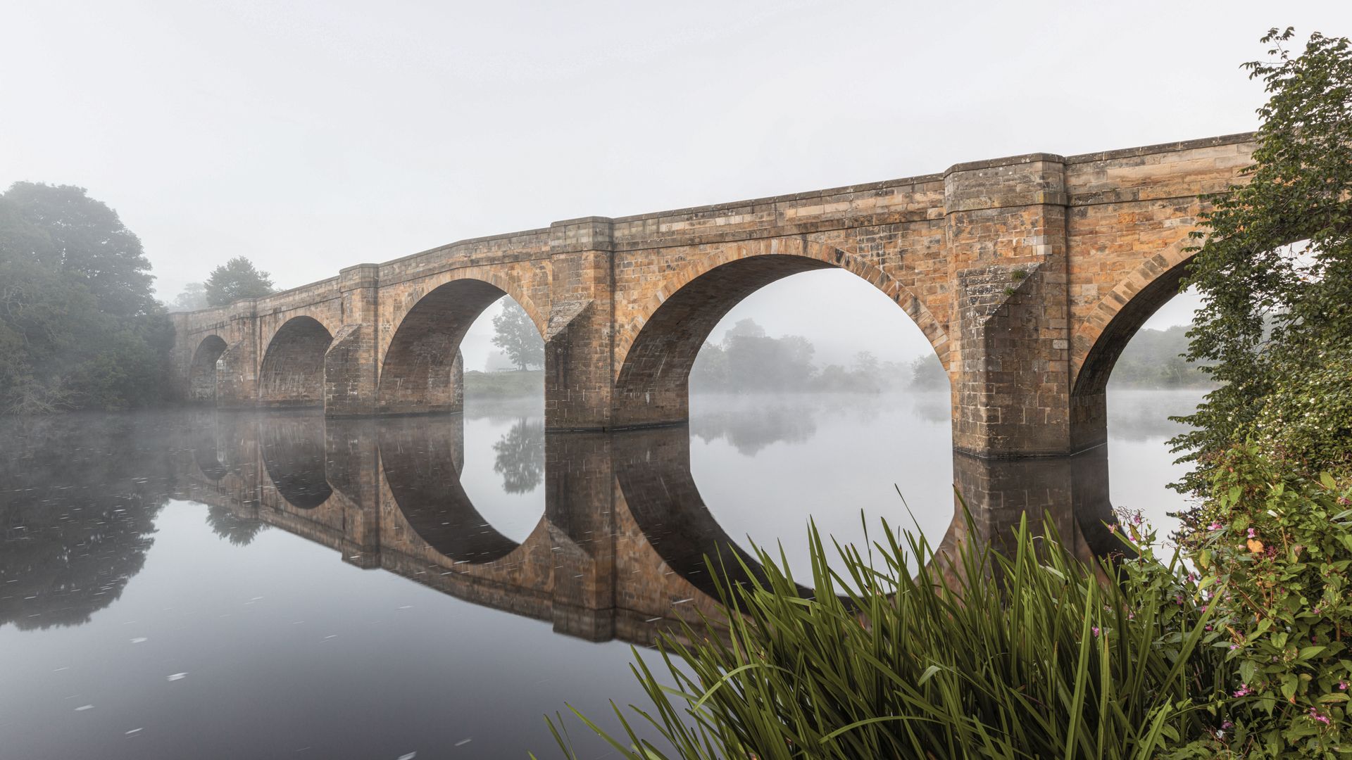 Die Chollerford-Brücke hat schon einiges erlebt.