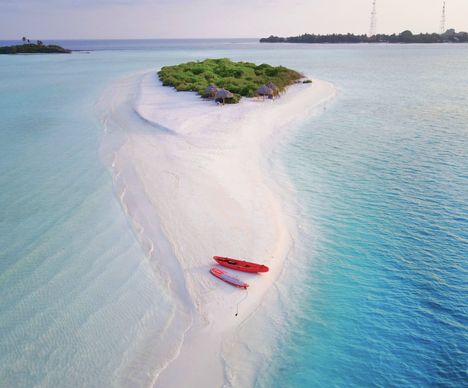 Kanufahren im Paradies