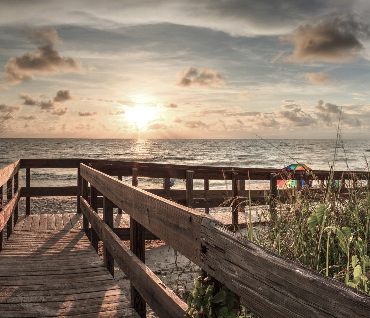 Sonnenuntergang am Naples Beach