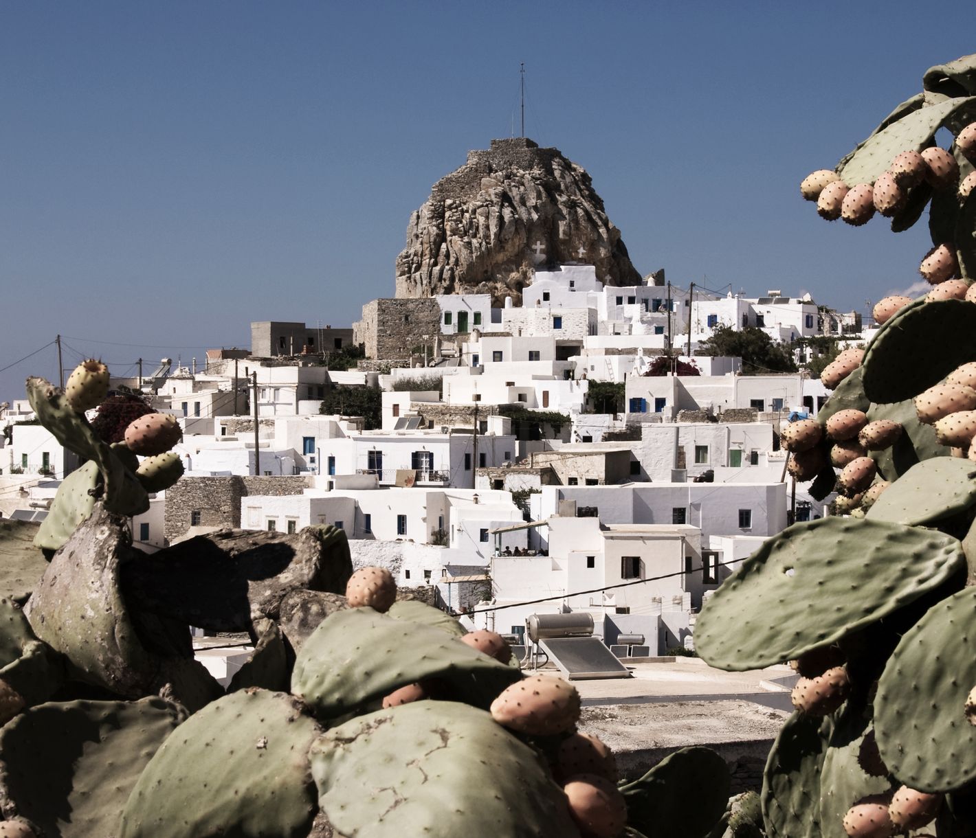 Das kleine Städtchen Chora