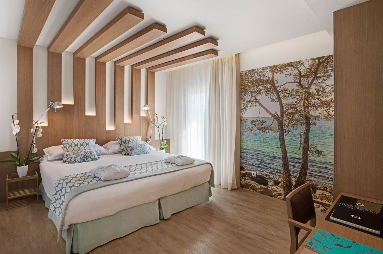 Chambre double vue parc