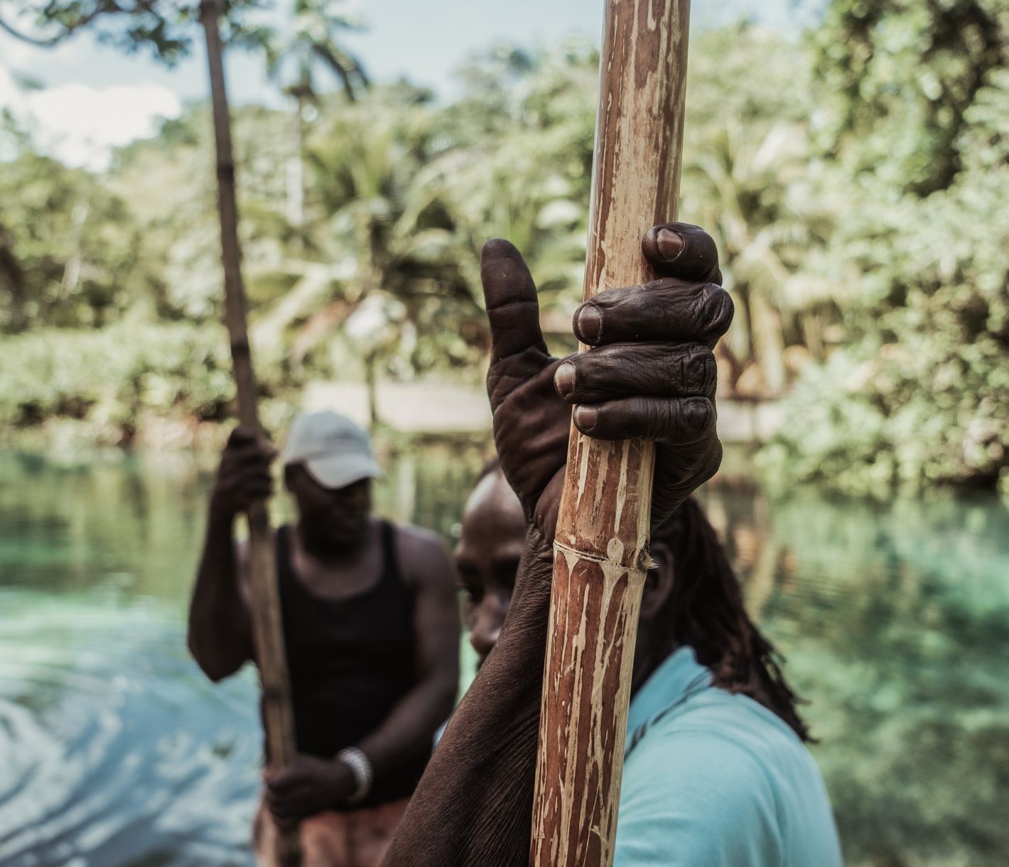 Eine Bambusflossfahrt auf dem Rio Grande bedeutet Dschungelfeeling pur!