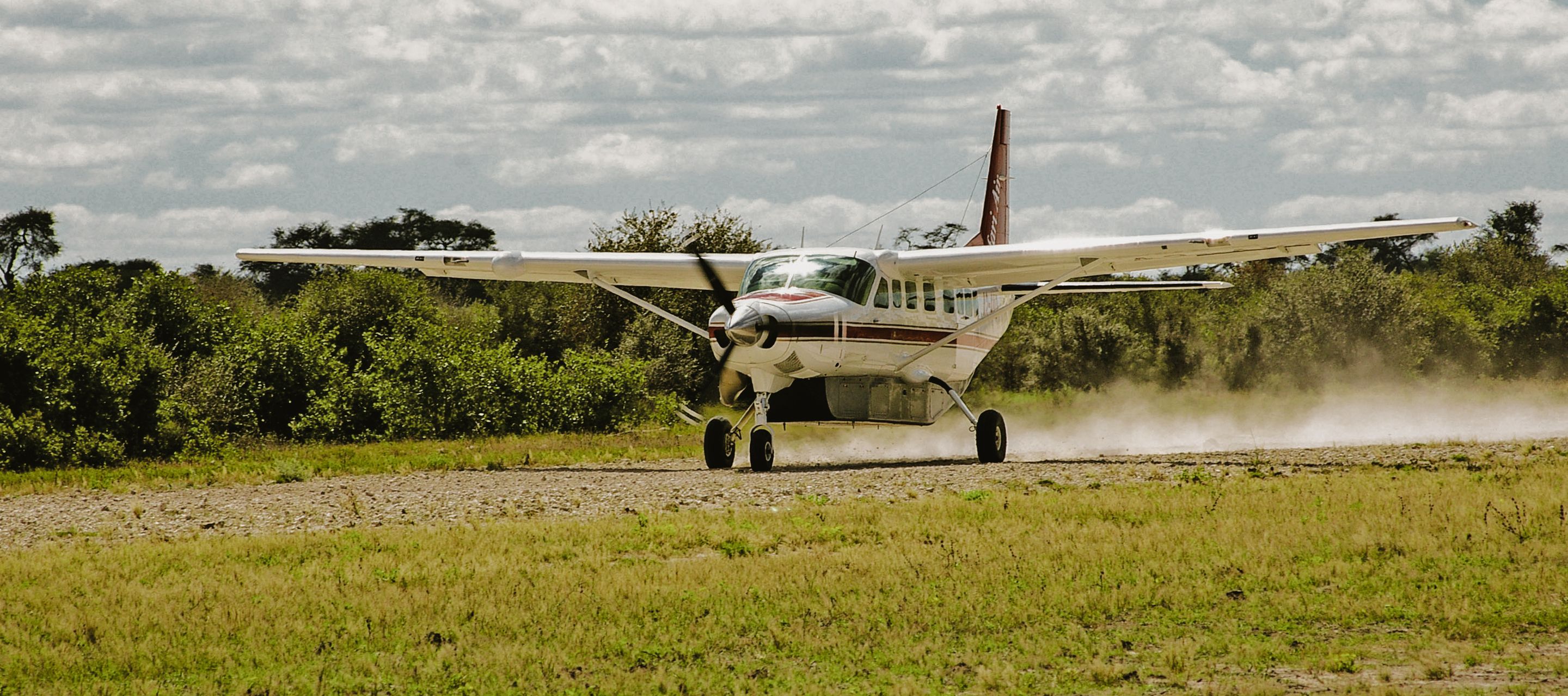 Das einfachste Fortbewegungsmittel im Busch: eine Cessna