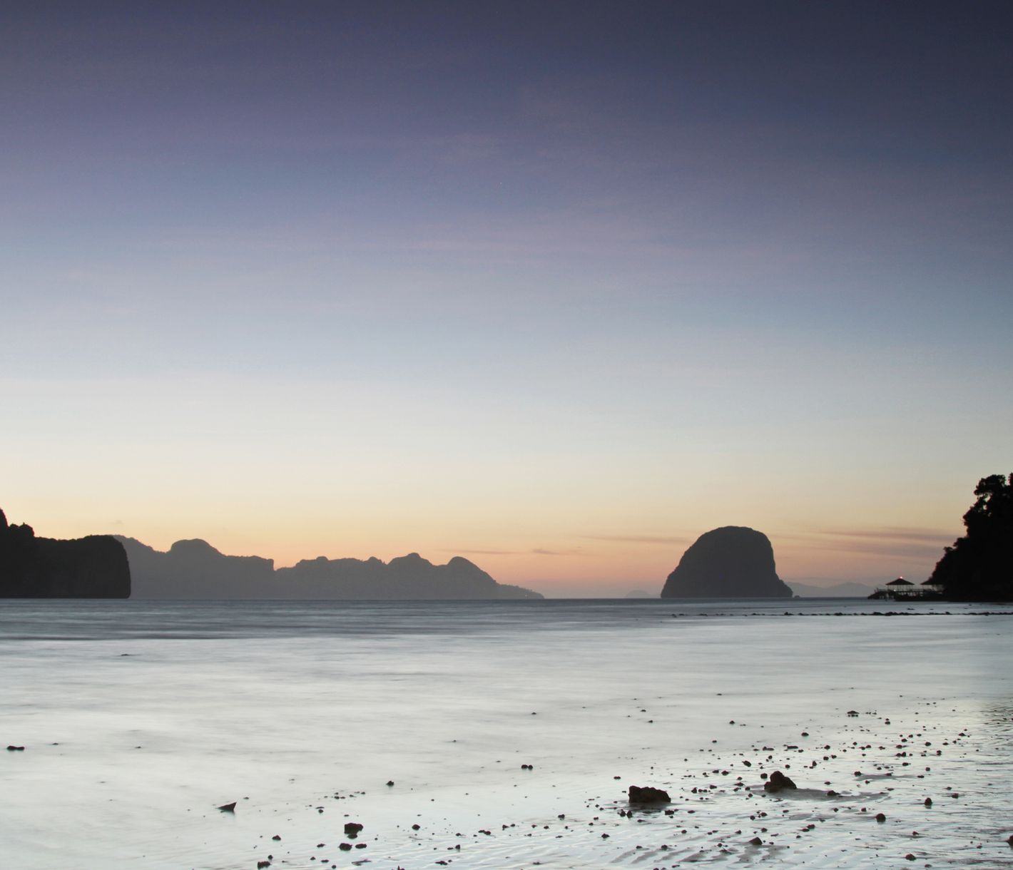Abendstimmung am Strand von Koh Ngai