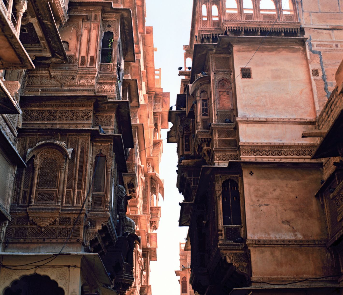 Die Havelis in Jaisalmer; Prunkbauten der reichen Händler