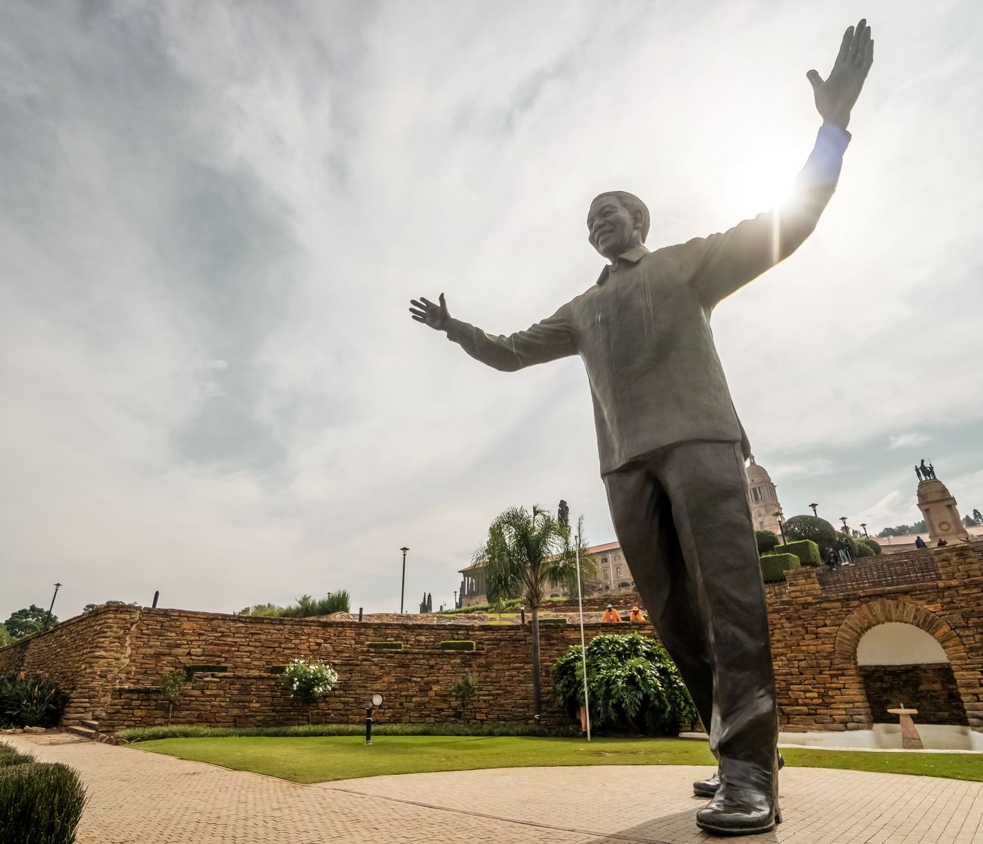 Nelson-Mandela-Statue in Pretoria