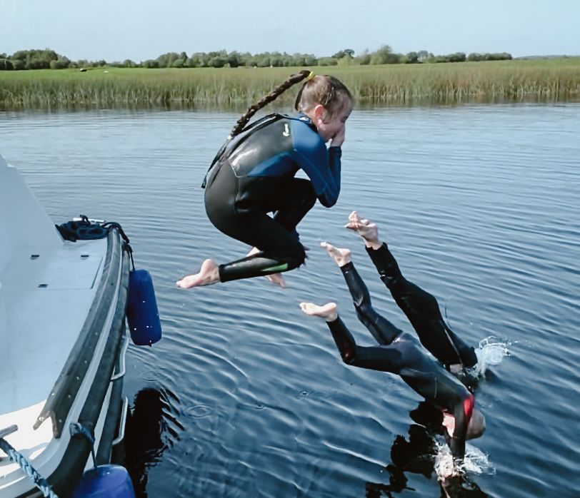 Das Hausboot – ideal für Familienferien