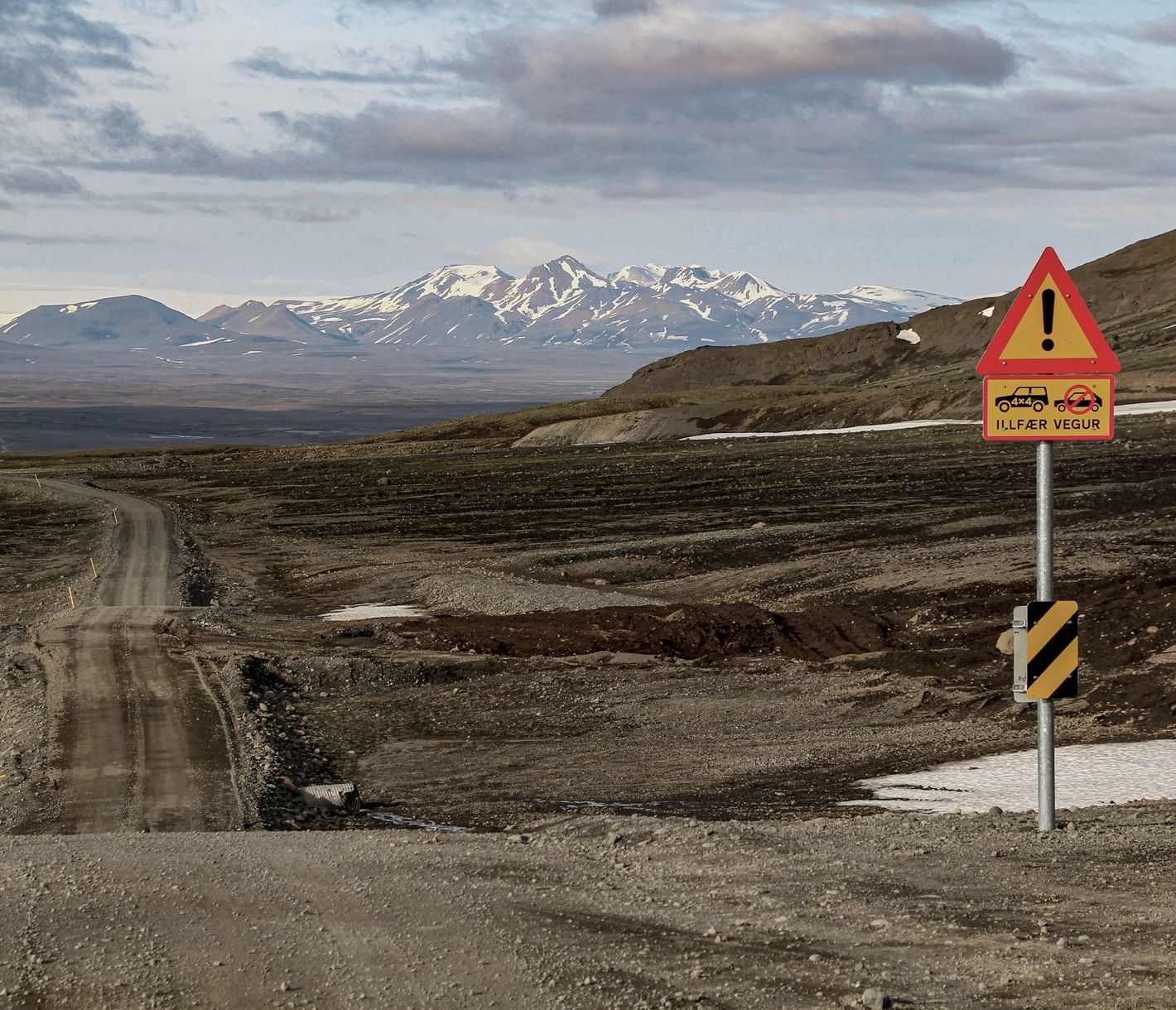 Die Hochlandpiste Kjölur verbindet den Süden mit dem Norden.
