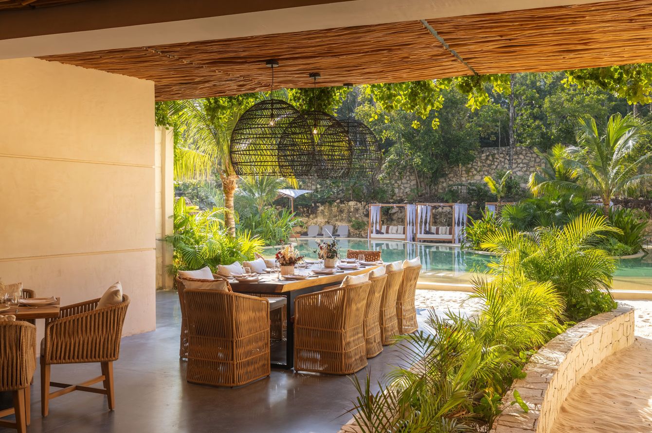 Restaurant extérieur