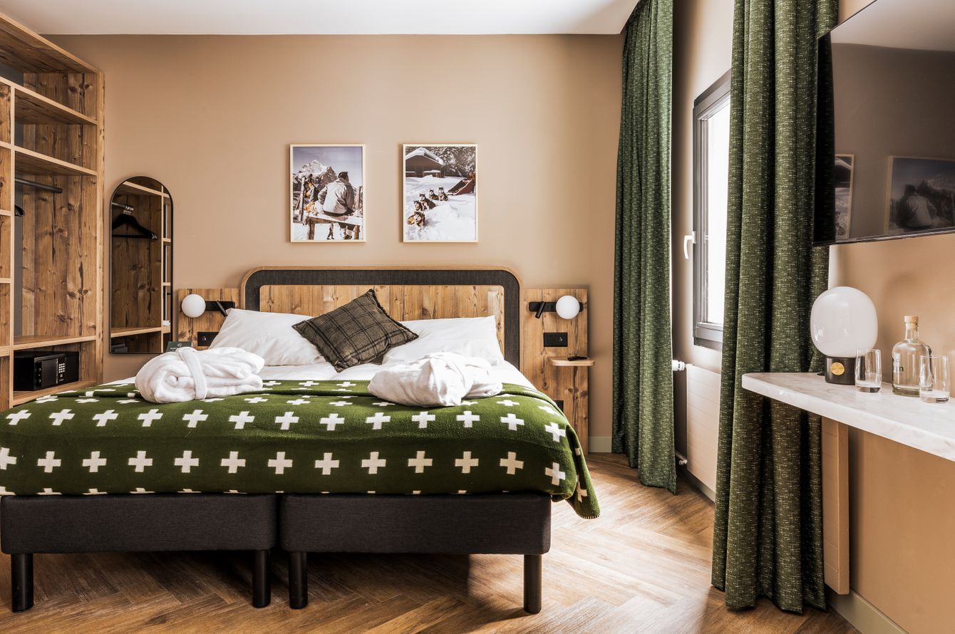 Chambre double comfy vue sur la forêt