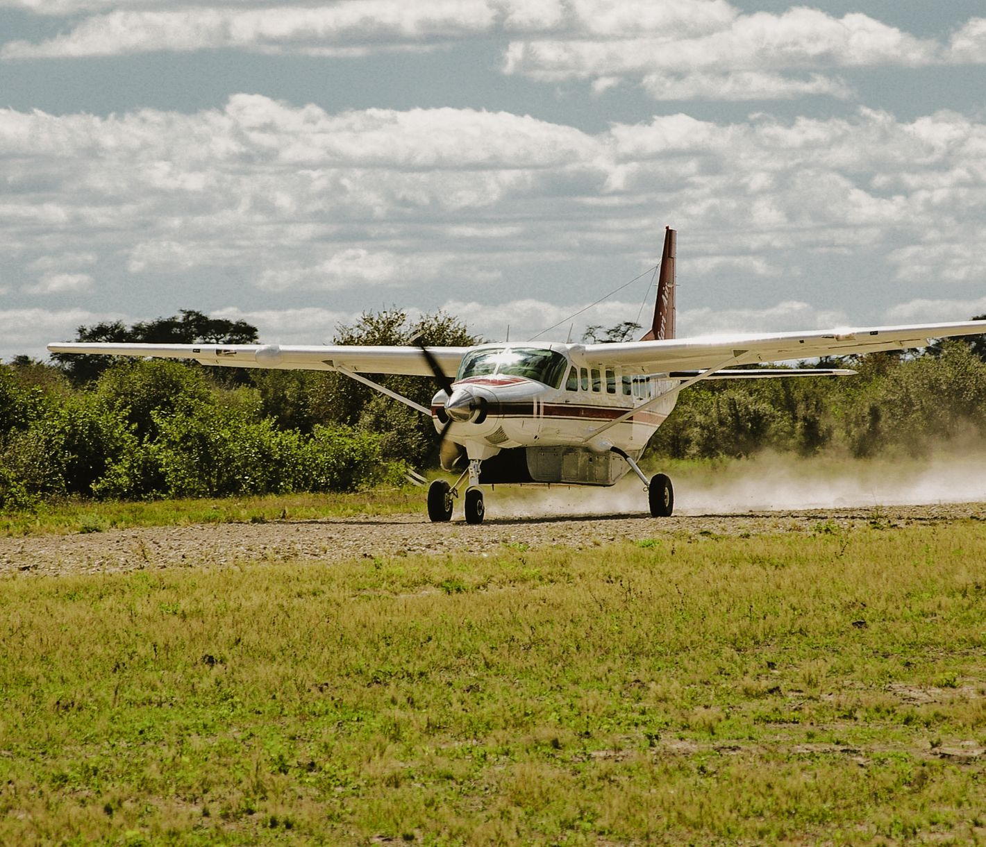 Das einfachste Fortbewegungsmittel im Busch: eine Cessna