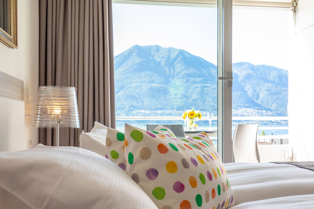 Chambre double vue lac