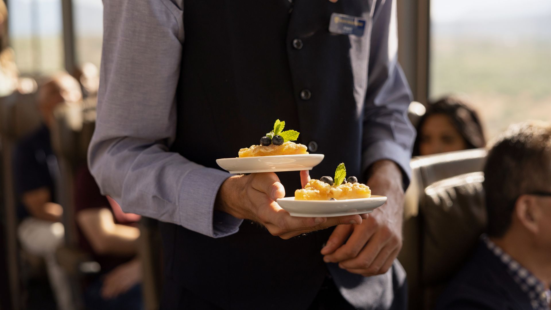 Der Service an Bord des Rocky Mountaineers ist toll!