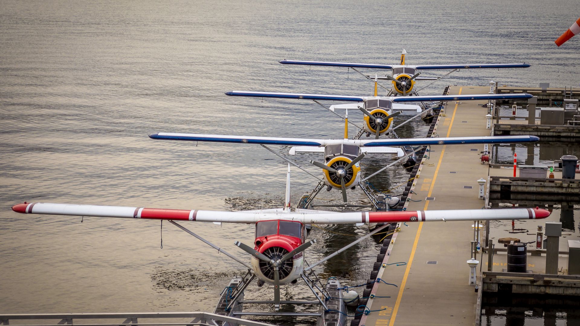 Les hydravions font partis du paysage de Vancouver.