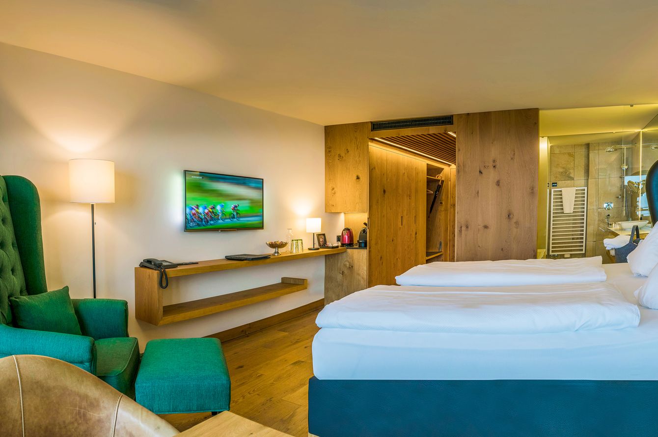 Chambre double vue lac