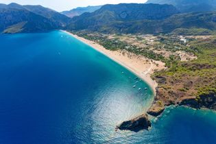 Strand von Olympos