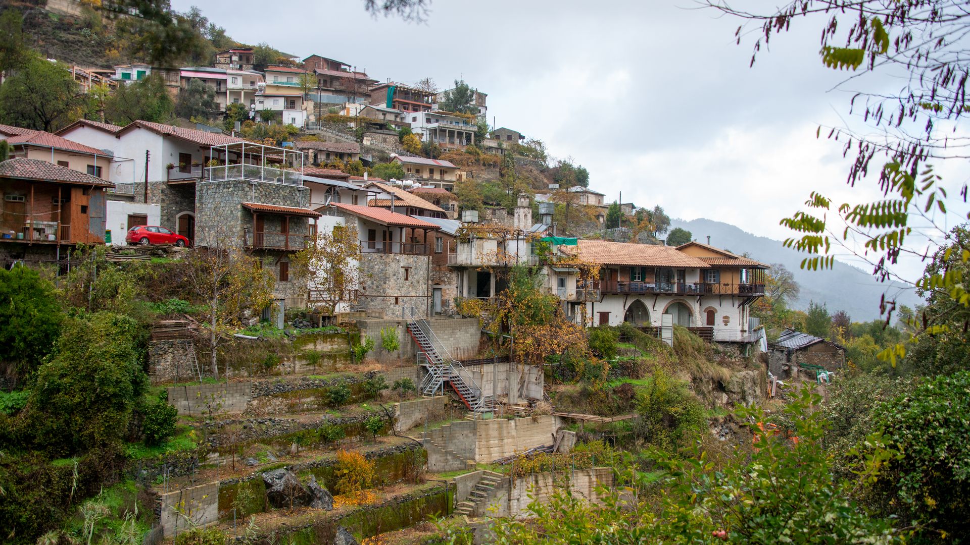 Le village de montagne de Kalopanayiotis