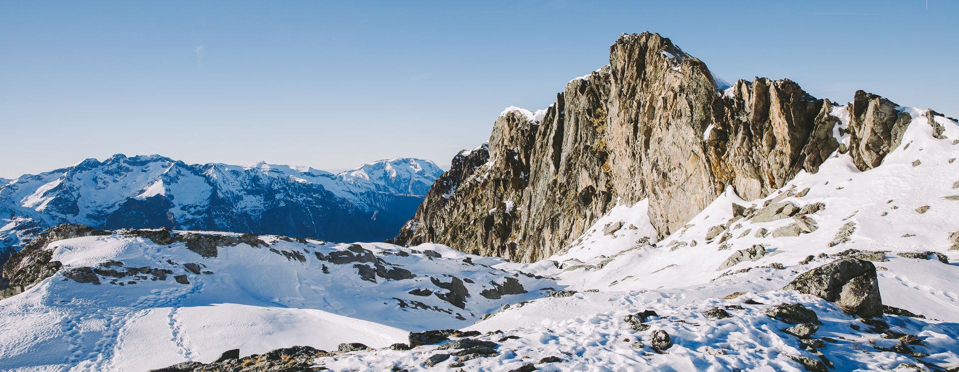 Gipfel in Les Deux Alpes