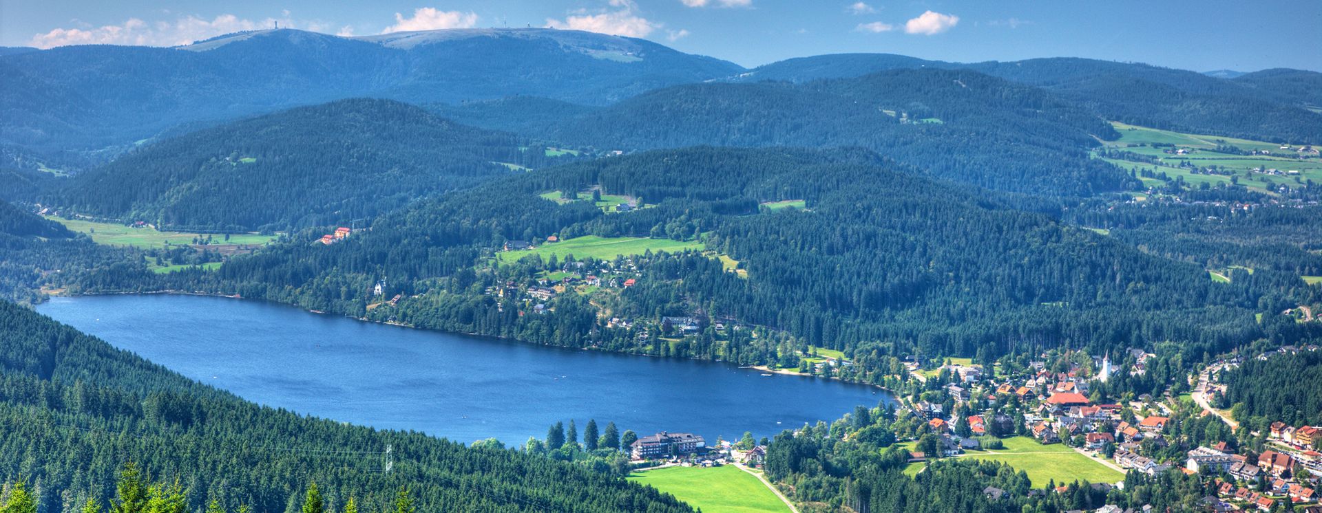 Blick auf den Titisee