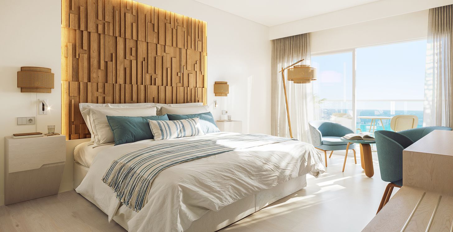Chambre double vue mer