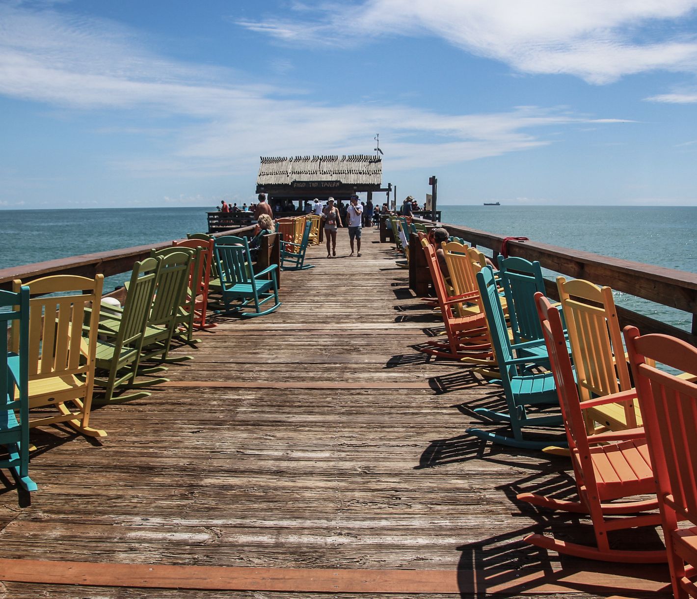 Der phänomenale Westgate Cocoa Beach Pier ist ein beliebter Ort für Familie, Freunde und Spass.