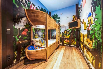Pirateninsel Zimmer // ©LEGOLAND® Deutschland Resort