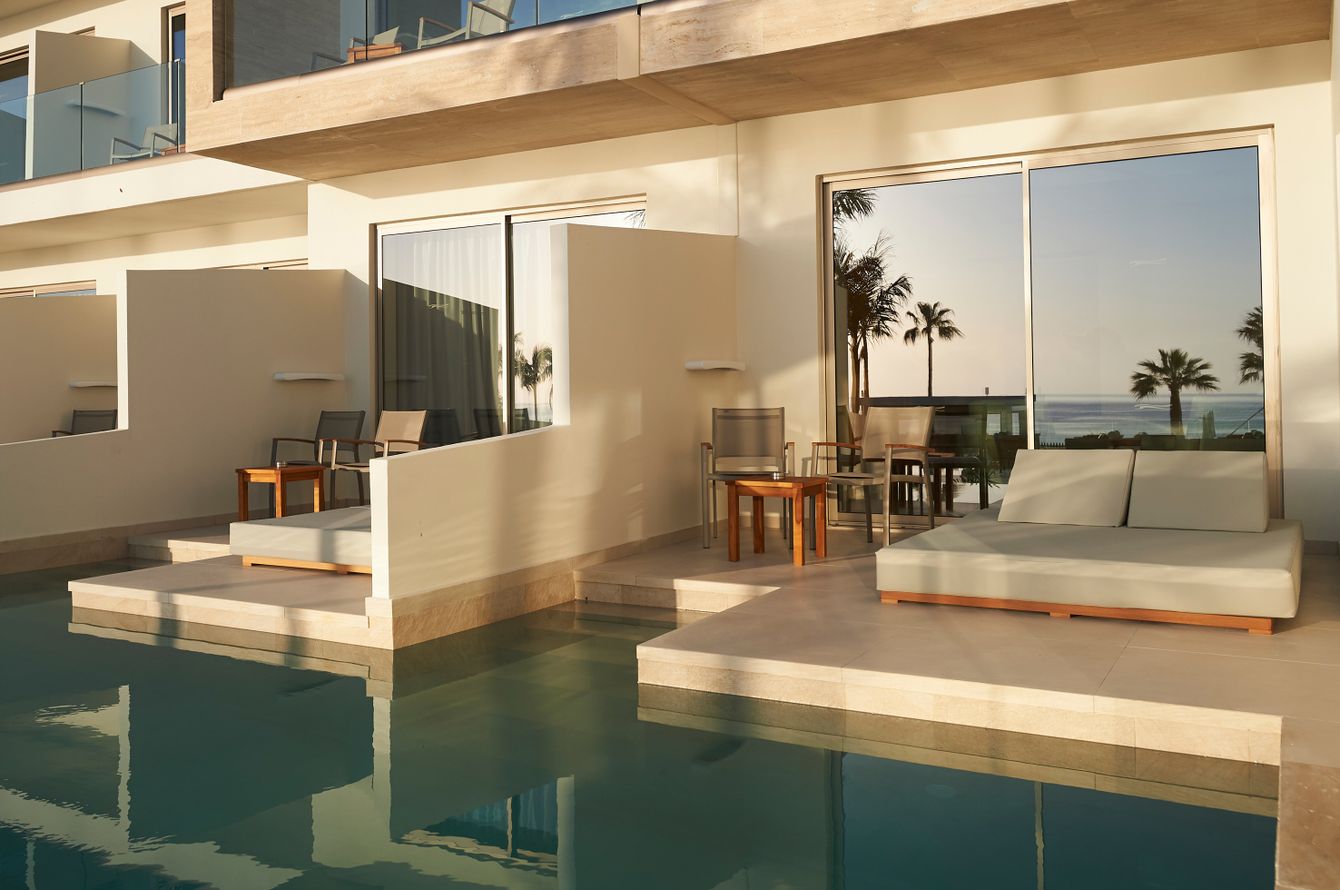 Doppelzimmer Deluxe Swim-up Meersicht