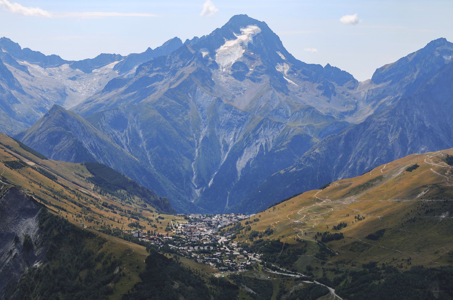 Vue sur la vallée