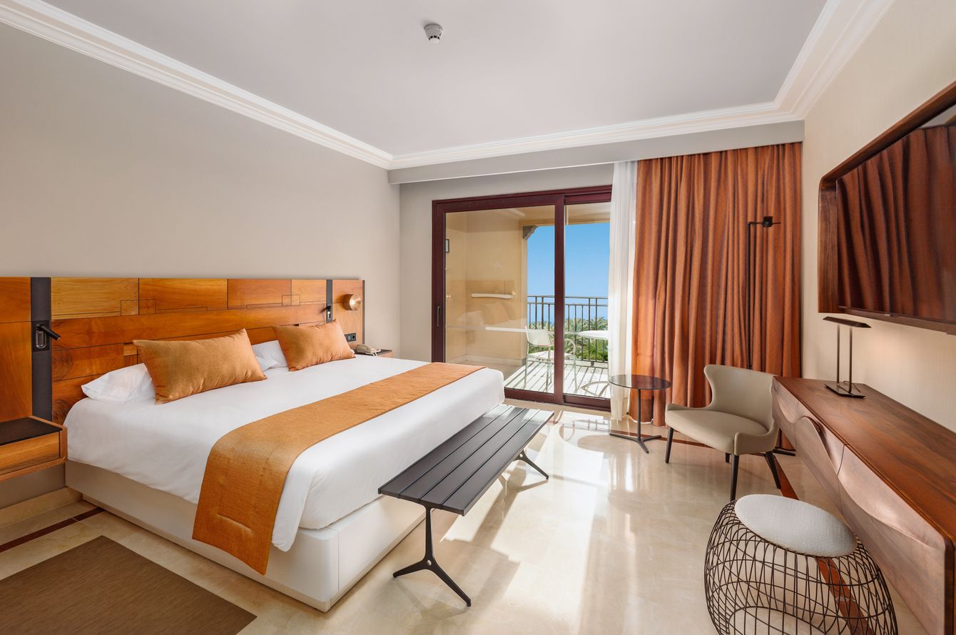 Chambre double Deluxe vue piscine ou parc