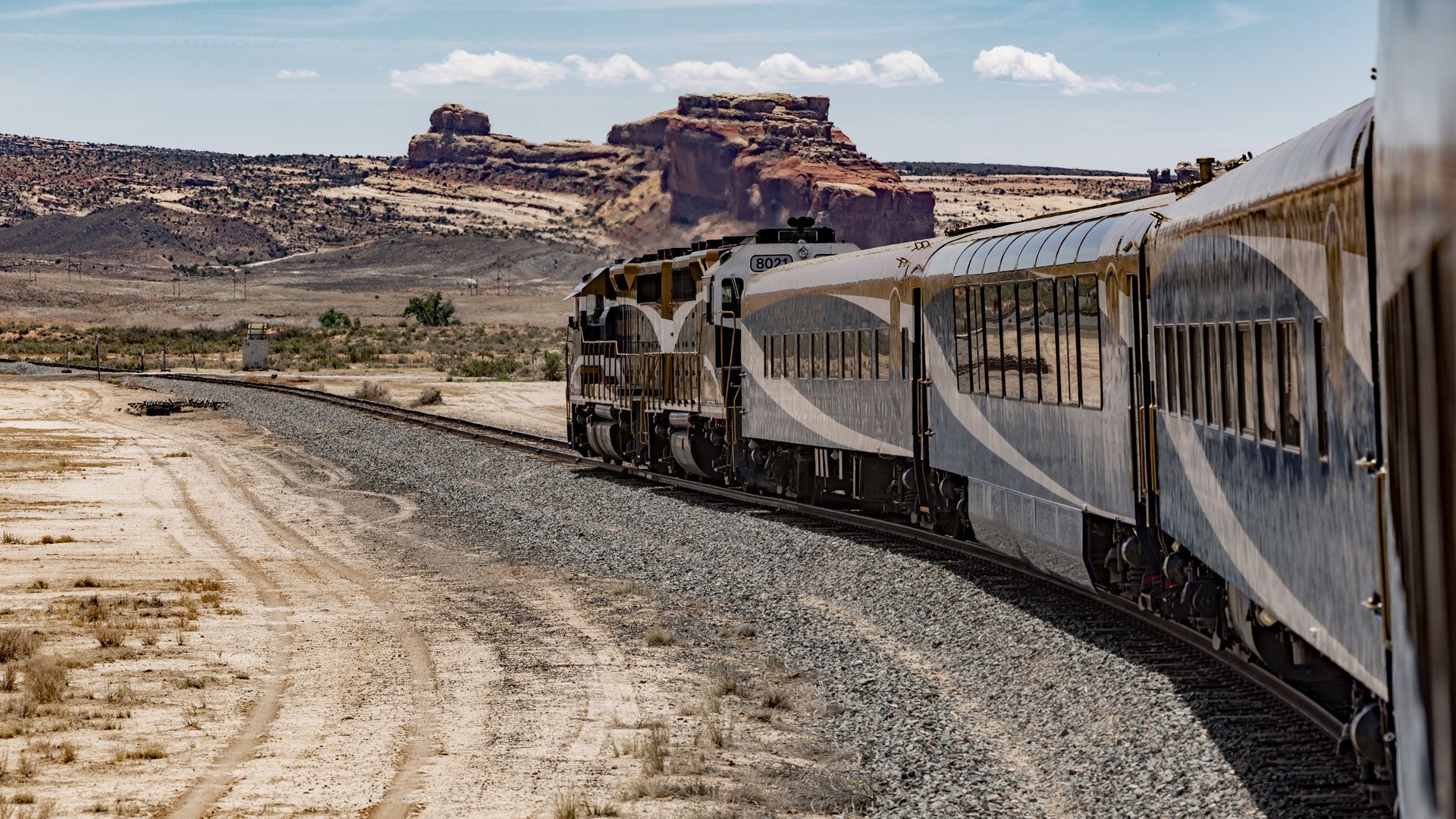 Die Reise mit dem Rocky Mountaineer endet mit der Ankunft in Moab.