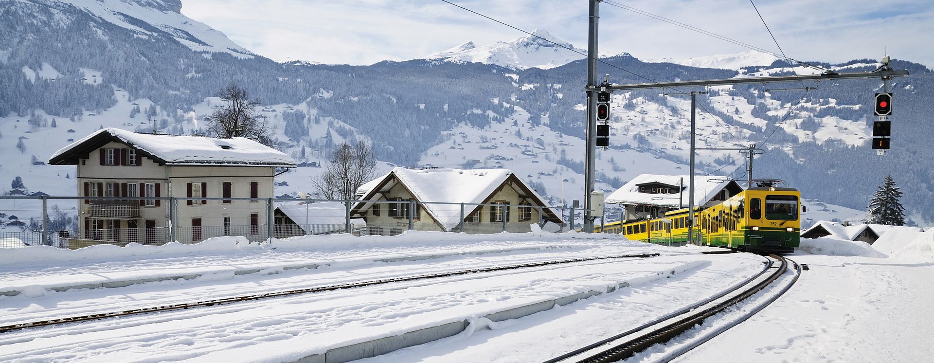 Zahnradbahn in Grindelwald